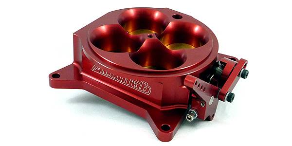 Accufab Racing - Accufab 4-Barrel 4150 Red Throttle Body - Image 1