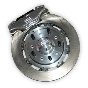Aerospace Components - Aerospace Ford Mustang Front 2 Piston Floater Pro Street Disc Brakes 1979-1993 5 Lug - Image 1