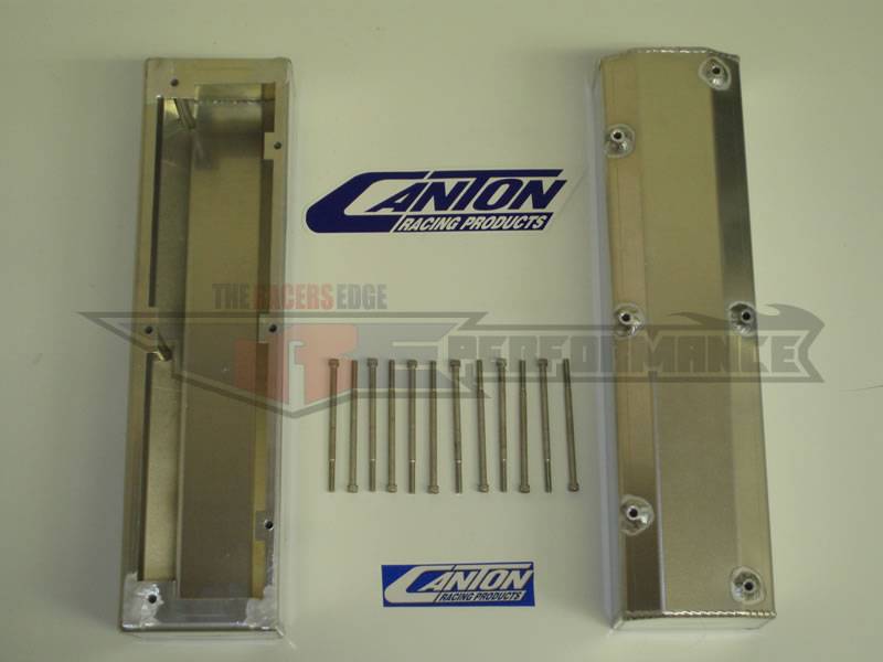 Canton Racing Products - Canton Ford 302/351W Fabbed Aluminum Valve Covers - Image 1