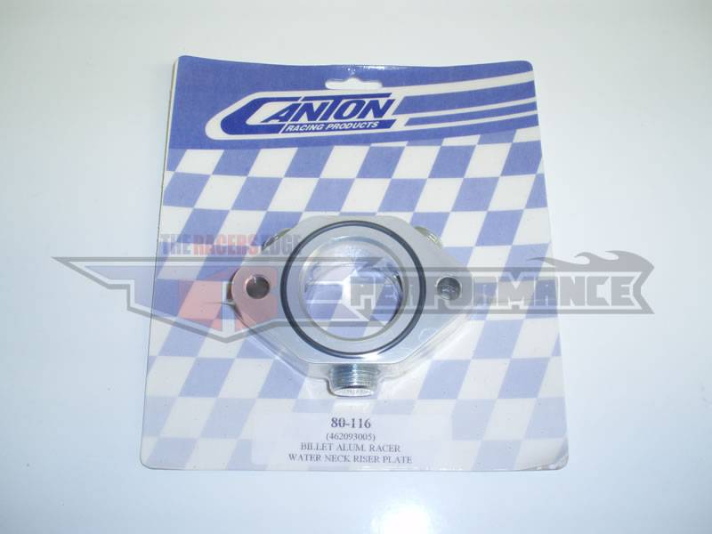 Canton Racing Products - 80-116 Billet Aluminum Racer Water Neck Riser Plate - Image 1