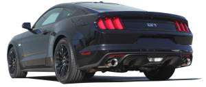 Bassani - Ford Mustang GT 2015 Bassani 2.5" X-Cross Over and Race Muffler Cat-back System to Stock Manifolds - Image 2