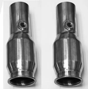 Bassani Exhaust FORD - Mustang 2011-2015 - Bassani - Ford Mustang GT 2011-2014 Bassani 3" Catalytic Converter Adapters for Bassani Long Tube Headers