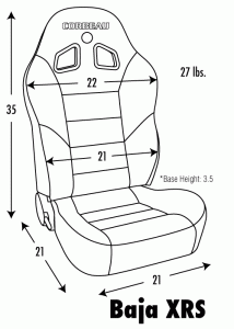 Corbeau - Corbeau Baja XRS Reclining Seat  (Pair) - Image 5