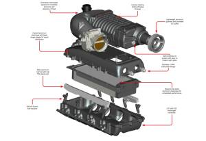 Whipple Superchargers - Whipple GM/GMC/Chevy 2004-2006 4.8L Truck Supercharger Intercooled Complete Kit W140AX 2.3L - Image 2