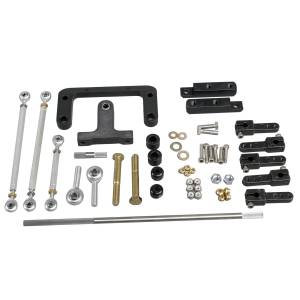 Trick Flow A460 Dual Carburetor Linkage Kit for A460 Heads 385 series