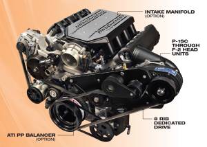 Example of Layout with LT4 Procharger Intake Manifold