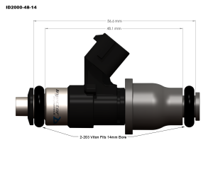 Injector Dynamics - Injector Dynamics ID2600XDS Fuel Injectors 2001-2008 Porsche 911 996/997.1 TT - Image 2