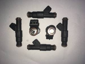 Fuel System - TRE Bosch Thin Body Style Fuel Injectors - TREperformance - TRE 24lb Bosch Thin Style Fuel Injectors - 6