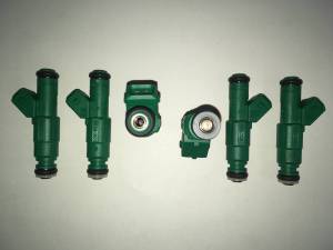 Genuine Bosch 42lb Green Giant EV1 Fuel Injectors 0280155968 - 6
