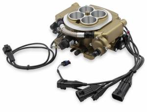 Holley - Holley Super Sniper EFI 4150 Self-Tuning Fuel Injection Kit 650 HP - Classic Gold - Image 4