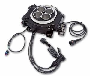 Holley - Holley Super Sniper EFI 4150 Self-Tuning Fuel Injection Kit 1250 HP - Black Ceramic - Image 2