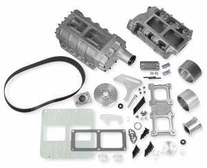 Weiand Superchargers - Chrysler Early Model 392 HEMI Weiand - Satin 6-71 Street Supercharger Kit