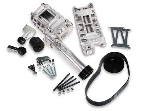 Weiand Superchargers - Ford Small Block 289-302 Weiand - Polished 174 Pro Street Supercharger Kit