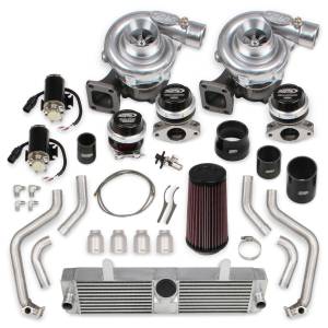 Holley - Corvette C6 2005-2007 LS2 Holley STS Twin Turbo System Without Tuner & Fuel Injectors