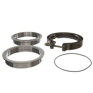 Accufab Racing - Accufab 4" Stainless Steel V-Band Clamp With Ferrule Kit - Image 2