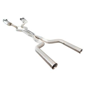 Kooks Headers - Kooks Headers Camaro Exhaust System - Kooks Headers - Camaro SS/ZL1/1LE/Z28 2010-2015 & 2014-2015 Ground Effect Packages 3" Non-Catted Exhaust System with Black Quad Tips