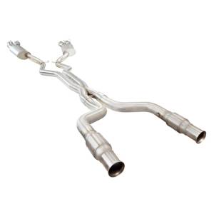 Kooks Headers - Camaro SS/ZL1/1LE/Z28 2010-2015 & 2014-2015 Ground Effect Packages 3" Catted Exhaust System with Polished Quad Tips