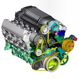 Whipple Superchargers - Whipple GM 2019-2020 5.3L SUVs Supercharger Intercooled Complete Kit W175FF 2.9L - Image 5