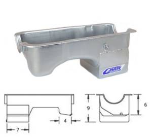 Canton Racing Products - Ford Mustang 289/302 Canton 7 Quart Deep Rear Sump Oil Pan Black Powdercoated - Image 6