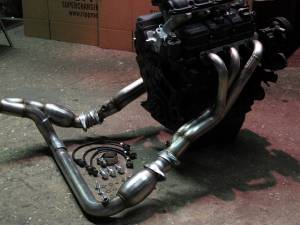 Ripp Superchargers - Jeep JK Wrangler 3.8L 2007-2011 Performance Long Tube Headers with Cats - Hushpower Resonator and Diablo Tuner - Image 2