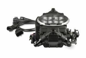 Holley - Holley Super Sniper Stealth EFI 4150 Self-Tuning Fuel Injection Kit 1250 HP - Black Ceramic - Image 4