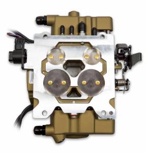 Holley - Holley Sniper EFI Quadrajet 4 Barrel Fuel Injection Master Kit - Classic Gold - Image 4