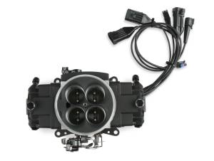 Holley - Holley Super Sniper Stealth EFI 4150 Self-Tuning Fuel Injection Kit 650 HP - Black Ceramic - Image 2