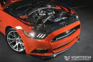 Vortech Superchargers - Ford Mustang GT 5.0L 2015-2017 Vortech Supercharger - Black V-3 Si Complete Kit - Image 2