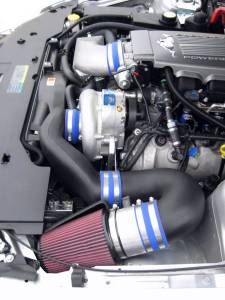Vortech Superchargers - Ford Mustang GT 4.6 3V 2010 Vortech Intercooled Supercharger - Black V-3 Si Complete Kit - Image 2