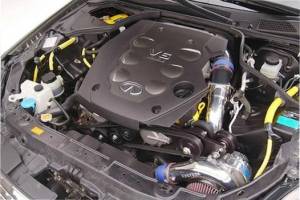 Vortech Superchargers - Nissan 350Z/Infiniti G35 2003-2006 - Vortech Superchargers - Infiniti G35 2003 Vortech Supercharger - Polished V-3 SCI Complete Kit