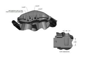 Holley - Holley EFI Ford 351 Windsor Hi-Ram Manifold with Side Mount Top 95mm Throttle Bore - Satin - Image 10