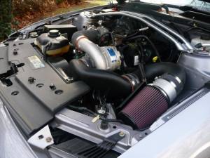 Ford Mustang 4.0 V6 2007-2009 Vortech Intercooled Supercharger High Output - Satin V-2 Si Tuner Kit