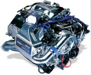 Ford Mustang Cobra 4.6 4V 1996-1998 Vortech Supercharger - Satin V-1 H/D Ti Tuner Kit