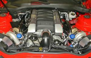 Hellion Turbo - Chevy Camaro SS 2010-2015 LS3 Hellion Eliminator Twin 6266 CEA Turbo Intercooled Tuner Kit - Image 2