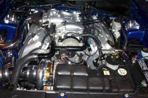 Ford Mustang Cobra 2003-2004 Hellion Eliminator Single 76mm Turbonetics Turbo Intercooled Tuner Kit