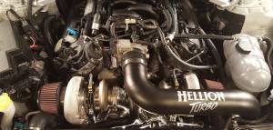 Ford Mustang Shelby GT350 2016+ Hellion Twin 55mm CEA® turbos Intercooled Tuner Kit 