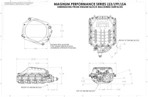 Magnuson Superchargers - GM / Chevrolet LS3 / LSA Magnuson TVS2650 Supercharger Intercooled Hot Rod Kit Magnum - Image 9