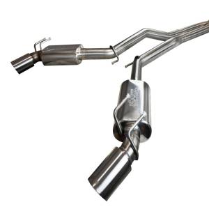 Kooks Headers - Camaro SS 2010-2015 & 2014-2015 Ground Effect Packages Cat Back Exhaust System with Dual Tips - Image 3