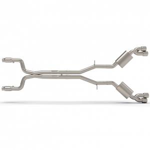 Camaro SS/ZL1 2106+ Green Catted Header-Back Exhaust System with Stainless Steel Quad Tips