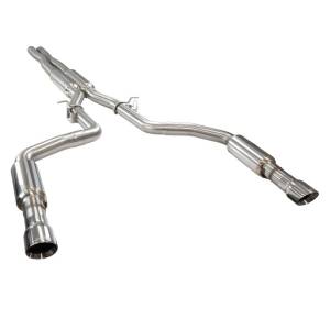 Dodge Charger 6.4L 2015-2018 X-Pipe Cat-Back For OEM Tips