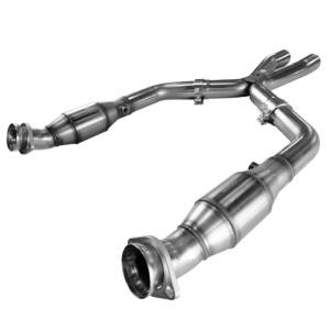 Kooks Headers - Kooks Ford Mustang Exhaust Systems - Kooks Headers - Mustang GT 4.6L 2005-2010 Green Catted X-Pipe Connection Kit 3" X 3"