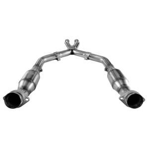 Kooks Headers - Kooks Ford Mustang Exhaust Systems - Kooks Headers - Mustang GT 4.6L 2005-2010 Green Catted X-Pipe Connection Kit 3" X 2-1/2"