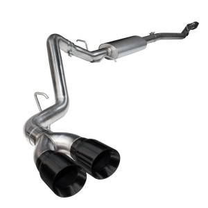 Ford F-150 5.0L 2015-2020 Kooks Side-Exit Cat-Back Exhaust With Quad Black Tips 3"
