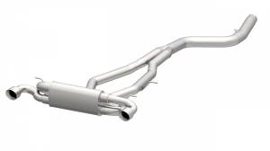 Toyota Supra Mk5 2020+ Cat-back Exhaust With Polished Tips 3-1/2" X 3"