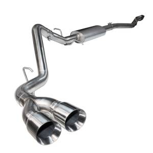 Ford F-150 5.0L 2011-2014 Kooks Cat-Back With Quad Polished Exhaust Tips 3"