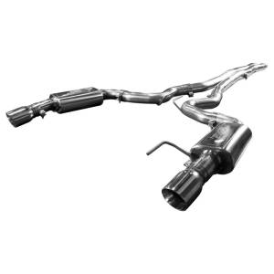 Kooks Headers Ford Mustang S550 - Kooks Headers Ford Mustang S550 Exhaust - Kooks Headers - Mustang GT 5.0L 2015-2017 Cat-Back X-Pipe Exhaust System With Dual Polished Tips 3"