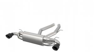 Toyota Supra Mk5 2020+ Axle-Back Exhaust With Black Tips 3"