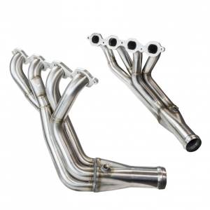Chevy Corvette LT1 C7 6.2L 2014-2019 Kooks Long Tube Headers & Catted X-Pipe Connection Kit 1-7/8" x 2" x 3"