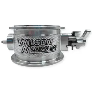 Wilson Throttle Bodies & Manifolds - Wilson Manifolds 123MM Billet Throttle Body - Wilson Manifold - Wilson Manifolds 123MM Billet V-Band Throttle Body