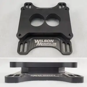 Wilson Throttle Bodies & Manifolds - Wilson Manifolds Throttle Body Adapters - Wilson Manifold - Wilson Manifolds 1.50" Lightweight 2300 2 Barrel To 4150 4 Barrel Adapter